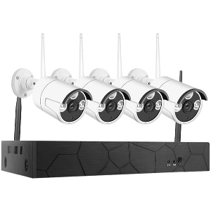 LOOSAFE NVR KIT H.265 + 4 WIFI 1080P CAMERAS