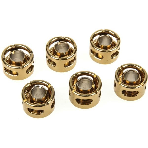 MONSOON CONNECTION 6-PACK 1/4 INCH TO 13/10MM GOLD
