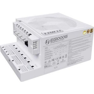 PSU LIAN LI EDGE 1000W WHITE 80+ GOLD (WITH USB HUB), FULLY MODULAR ATX