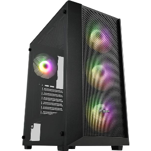 CASE FORTRON FSP CMT218 ARGB MIDI TOWER TEMPERED GLASS