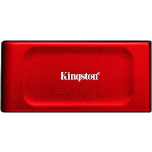 ΕΞΩΤΕΡΙΚΟΣ ΣΚΛΗΡΟΣ KINGSTON SXS1000R/2000G PORTABLE SSD XS1000 2TB USB 3.2 GEN2 RED