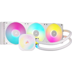 CORSAIR ICUE LINK TITAN 360 RX AIO RGB LIQUID CPU COOLER + CONTROLLER WHITE CW-9061021-WW