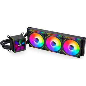 LIAN LI GALAHAD II LCD 360 SL-INF BLACK - AIO GPU LIQUID COOLER WITH ARGB INFINITY FANS