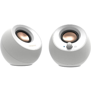 CREATIVE PEBBLE V3 ΗΧΕΙΑ ΥΠΟΛΟΓΙΣΤΗ 2.0 ΜΕ BLUETOOTH ΚΑΙ ΙΣΧΥ 8W ΣΕ ΛΕΥΚΟ ΧΡΩΜΑ