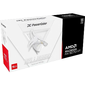 VGA POWERCOLOR RADEON HELLHOUND WHITE RX 9070 XT 16GB GDDR6
