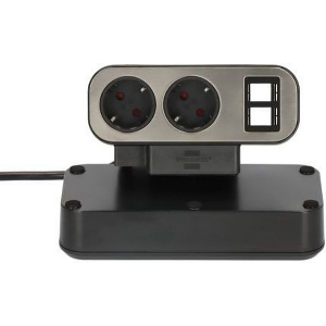 BRENNENSTUHL ΠΟΛΥΠΡΙΖΟ 1153580100 ΕΠΙΤΡΑΠΕΖΙΟ ΔΙΠΛΗΣ ΟΨΗΣ 10 ΘΕΣΕΩΝ ΚΑΙ 2 ΥΠΟΔΟΧΕΣ KEYSTONE 150133