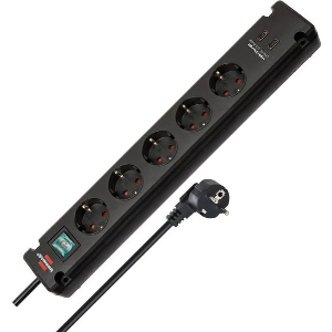 BRENNENSTUHL ΠΟΛΥΠΡΙΖΟ 5 ΘΕΣΕΩΝ 2 X USB-C ΜΕ ΔΙΑΚΟΠΤΗ 3M 1150660415