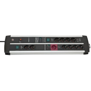 BRENNENSTUHL ΠΟΛΥΠΡΙΖΟ ΠΡΟΣΤΑΣΙΑΣ 1392000230 PREMIUM PROTECT LINE 120000A 11Θ 2 USB 2 SWITCH 15014