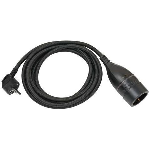 BRENNENSTUHL ΠΡΟΕΚΤΑΣΗ ΣΟΥΚΟ 3M ΜΕ ΠΕΡΙΣΤΡΟΦΙΚΟ ΔΙΑΚΟΠΤΗ 1161830010 ΜΑΥΡΗ 150165