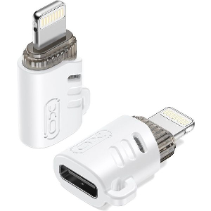 XO NB256E ΑΝΤΑΠΤΟΡΑΣ USB HIGH-SPEED TYPE-C ΑΡΣ. ΘΗΛ. - LIGHTNING ΣΕ ΛΕΥΚΟ ΧΡΩΜΑ