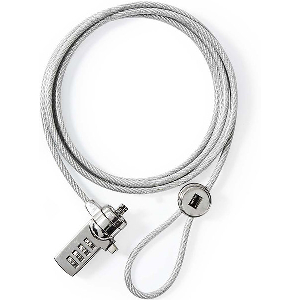 NEDIS NBLKD100ME NOTEBOOK DIGIT LOCK 1.8M SILVER