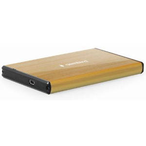 GEMBIRD USB 3.0 2.5' ENCLOSURE BRUSHED ALUMINUM GOLD EE2-U3S-3-GL