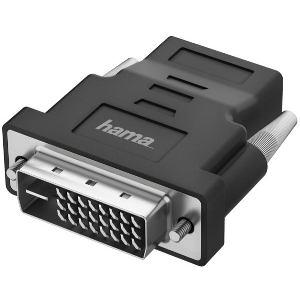 HAMA 205169 ADAPTER DVI-D DUAL LINK PLUG- HDMI SOCKET ULTRA-HD 4K