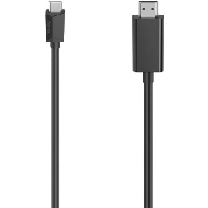 HAMA 200719 CABLE USB-C - HDMI PLUG3M ULTRA-HD 4K 3 STARS