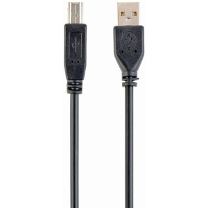 CABLEXPERT CCP-USB2-AMBM-1M USB 2.0 A-PLUG B-PLUG 1M CABLE BLACK
