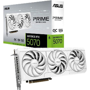 VGA ASUS PRIME RTX 5070 WHITE OC 12GB GDDR7 RETAIL