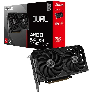 VGA ASUS RADEON RX 9060XT DUAL 16GB GDDR6