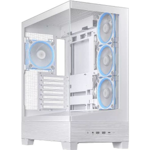 CASE ASUS A31 PLUS TEMPERED GLASS ARGB MIDI-TOWER WHITE