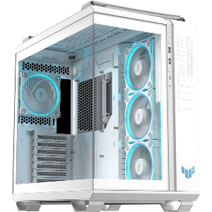 CASE ASUS TUF GAMING GT502 HORIZON ARGB WHITE MID TOWER, TEMPERED GLASS