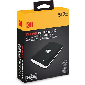 ΕΞΩΤΕΡΙΚΟΣ ΔΙΣΚΟΣ SSD KODAK X220 512GB USB 3.2 GEN2