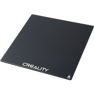 CREALITY CARBORUNDUM GLASS PLATFORM KIT 235Χ235Χ4 ENDER-3 /3 V2/3 PRO/5/5S/5 PRO/3 KR/CR20/CP-01