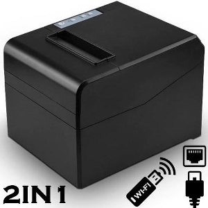 NETUM 2IN1 USB WIFI LAN THERMAL RECEIPT PRINTER AUTO CUTTER POS PRINTER 80MM NT-8330-WL