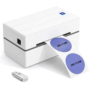 NETUM DESKTOP HIGH SPEED THERMAL LABEL PRINTER NT-LP110F