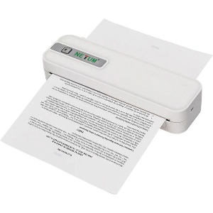 NETUM PORTABLE RECHARGEABLE THERMAL A4 PRINTER P801 WHITE NT-P801