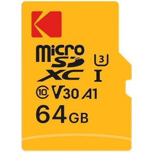 ΚΑΡΤΑ ΜΝΗΜΗΣ MICRO SDXC KODAK 64GB UHS-I U3 V30