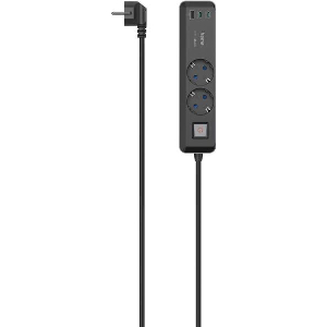 HAMA 223188 ΠΟΛΥΜΠΡΙΖΟ ΑΣΦΑΛΕΙΑΣ 2-ΘΕΣΕΩΝ 1.4 Μ ΜΕ ΔΙΑΚΟΠΤΗ