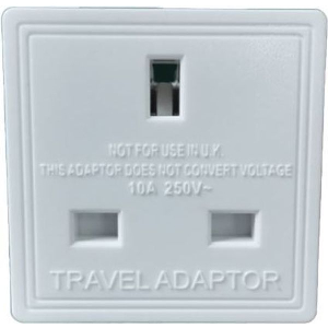 LAMTECH EU SCHUKO TO UK 16A TRAVEL ADAPTER LAM113300