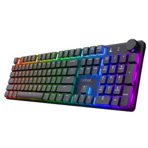 TRUST GXT868 TORIX WIRELESS GAMING MECHANICAL RGB KEYBOARD US