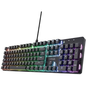 TRUST GXT871 ZORA GAMING ΜΗΧΑΝΙΚΌ RGB KEYBOARD US