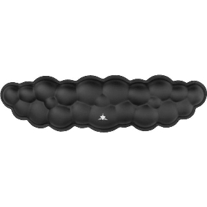 WHITE SHARK KEYBOARD WRIST REST KP-012 CUMULUS BLACK CUMULUS-B