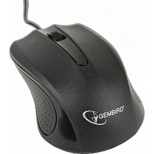 GEMBIRD MUS-6B-01 6-BUTTON WIRED OPTICAL MOUSE BLACK