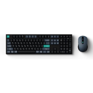 KEYCHRON B36 COMBO (KCBD2-GR) WIRELESS KEYBOARD AND MOUSE 100% GR LAYOUT BLACK-GREEN