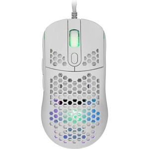 WHITE SHARK MOUSE GM-5007 GALAHAD 6400DPI WHITE GM-5007W