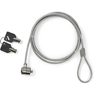 NEDIS NBLKK1002ME NOTEBOOK LOCK KEY 1.8M SILVER