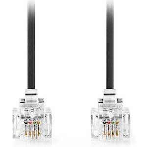NEDIS TCGL90200BK50 TELECOM CABLE RJ11 MALE - RJ11 MALE 5.00M BLACK