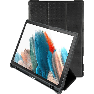4SMARTS FOLIO CASE ENDURANCE FOR SAMSUNG GALAXY TAB A8 10.5 (2021) BLACK