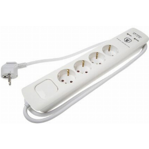 GEYER GES-160 ΠΟΛΥΠΡΙΖΟ 4 ΘΕΣΕΩΝ ΜΕ ΔΙΑΚΟΠΤΗ & 2 USB