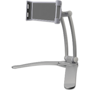 4SMARTS WALL MOUNT ERGOFIX H7 WITH DESK STAND FUNCTION FOR SMARTPHONES AND TABLETS SILVER
