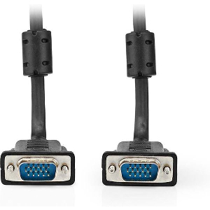 NEDIS CCGL59000BK20 VGA CABLE VGA MALE - VGA MALE 2.00M BLACK