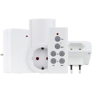 REV WIRELESS SWITCHING SET EXTRA FLAT WHITE