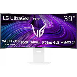 ΟΘΟΝΗ LG 39GX90SA-W 39'' OLED ULTRA WIDE QHD HDR 240HZ GAMING CURVED WEB-OS WHITE