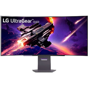 ΟΘΟΝΗ LG 45GS95QX-B 45'' OLED ULTRAWIDE QHD 240HZ HDR CURVED BLACK