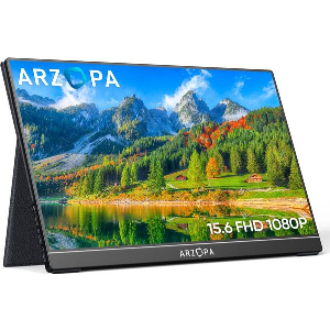 ΟΘOΝΗ ΦΟΡΗΤΗ ARZOPA A1 GAMUT-BLACK 15.6'' 1920X1080