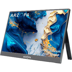 ΟΘOΝΗ ΦΟΡΗΤΗ ARZOPA A1T-BLACK 15.6'' 1920X1080