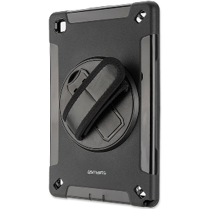 4SMARTS RUGGED CASE GRIP FOR SAMSUNG GALAXY TAB A7 10.4 (2020) BLACK T500 T505