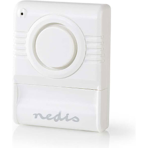 NEDIS ALRMGB10WT GLASS BREAK ALARM BUILT-IN SIREN ADJUSTABLE SENSITIVITY